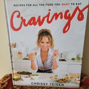 Cravings Cookbook by - Chrissy Teigen.